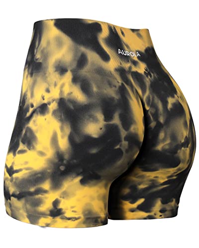 Image of AUROLA Dream Collection Women Workout Shorts High Waist Gym Shorts, Scrunch Butt Seamless Athletic Shorts