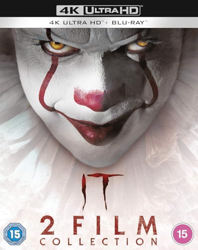 IT 2-Film Collection [2017 & 2019] [4K Ultra-HD] [2017] [Blu-ray] [Region Free]