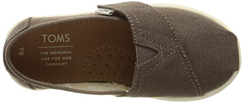 Toms Classic Alpargata Loafer Flat, Grey, 2 Us Unisex Little Kid #TOP4