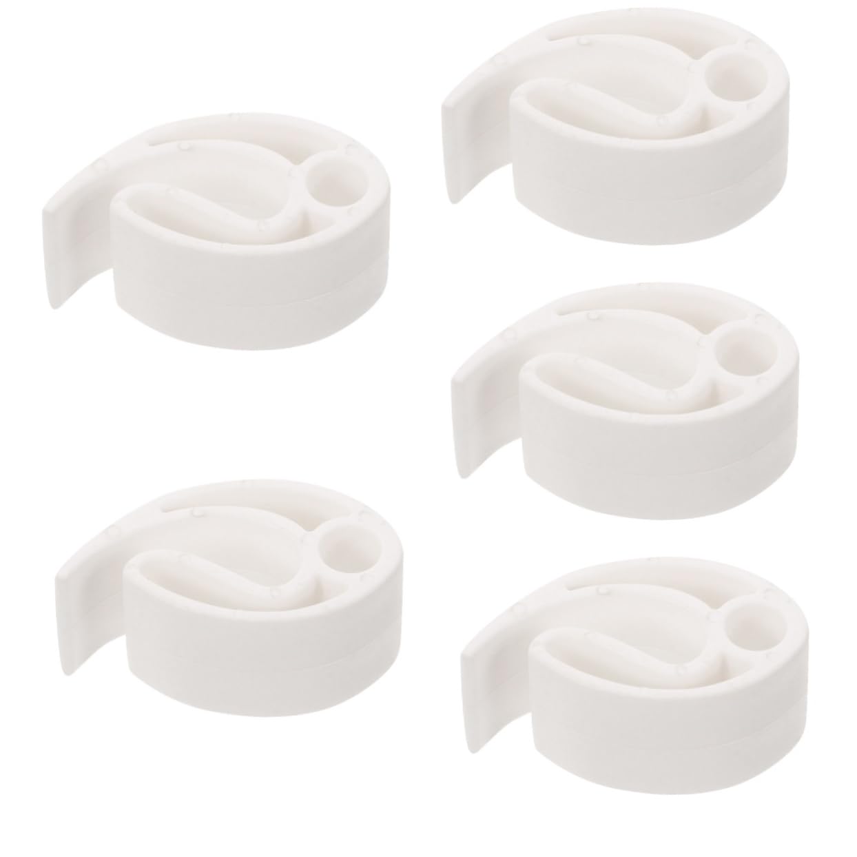 OSOLADY 5pcs Flying Disc Buckle Disc Carrier Portable for Outdoor Activities Durable Easy to Use