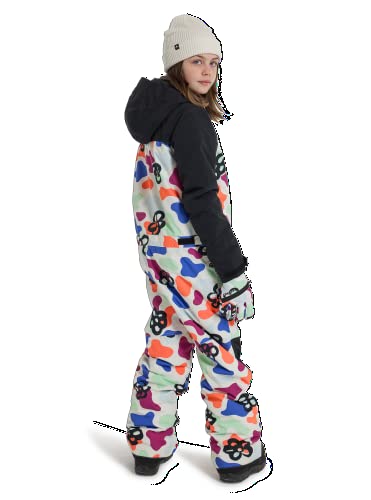 Burton Uma peça infantil, True Black/Flora Mirage, Pequena