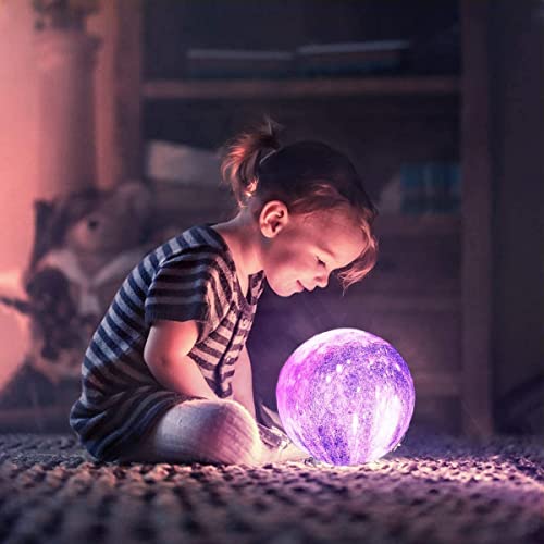 Image of Desidiya 3D 7 Color Changing Galaxy Rechargeable for Bedroom for Adults and Kids Home Room Beautiful Indoor Lighting - 15CM (Pack of 1)