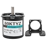 Motor Permanent Magnet AC Synchronmotor, 20rpm, AC220V, Getriebemotor - Hohe Zuverlässigkeit, Metallgetriebe, Für CNC Werkzeugmaschinen und Elektronikfertigung (Typ 5)