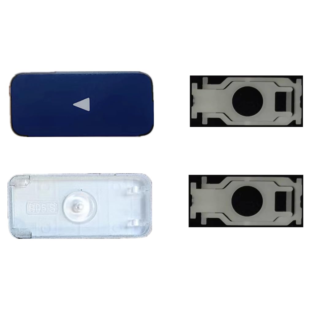 Replacement Left Arrow Keycap Key Scissor Clip Hinge Compatible with MacBook Pro/Air Model A2681 A2941 A2779 A2780 A2991 A2992 A2918 M2 M3 Pro/Max 2022-2023 Left Arrow Keycap Midnight (Dark Blue)