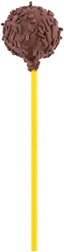 Miniatura 2 de Restaurantware - Palitos de pastel de 5.9 pulgadas, 100 palitos de piruleta duraderos – Robustos, multiusos, de papel amarillo de color amarillo,