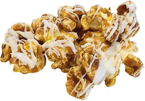 Cinnamon Roll Gourmet Popcorn with White Chocolate Icing Pick Your Size (8 oz)