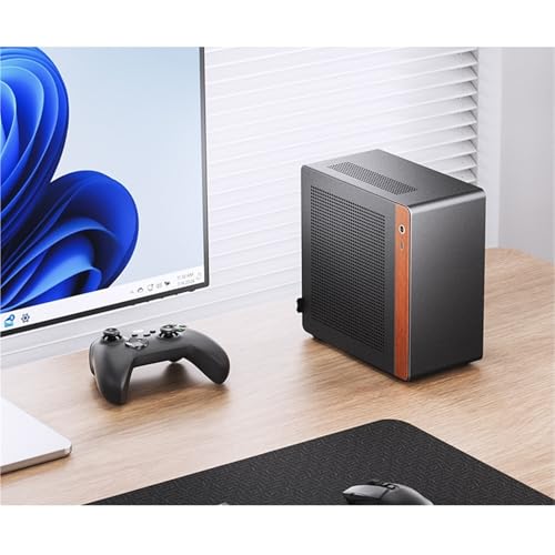 Gabinete NV10 N10 para PC de escritorio Mini ITX (carcasa de aleación de aluminio de 3,3 mm / versión ITX / cable adaptador PCIe 4.0) miniatura 7