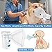 WIKSRY Nebulizer for Dogs Handheld Dog Nebulizer – Portable Pet Device with Dog Mask, USB Rechargeable, Quiet Operation
