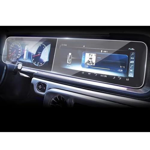 Verre trempé Mercedes Classe GLS X167 évitez les rayures sur l'écran de navigation GLS450
