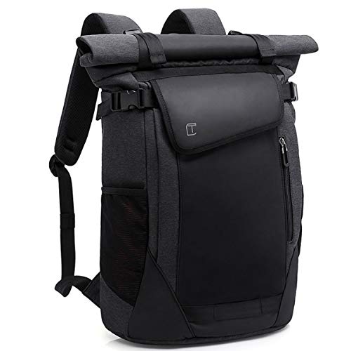 TUKIS Roll Top Mochila Deportiva para Hombre Mujer: Backpack Impermeable Separación