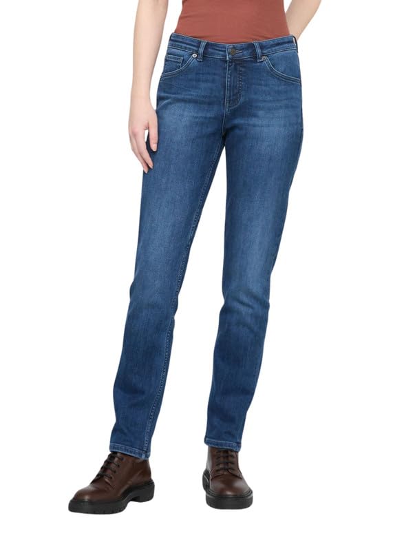 DU/ER Women's Tech Fleece Denim Girlfriend Jean