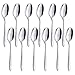 Produktbild 12 teilig Müslilöffel Set 16.9 cm 18/0 Edelstahl Poliert Tafellöffel Menülöffel Hochwertige Modernes Suppenlöffel Abendessen Besteckset Löffel Spülmaschinengeeignet für Heimgebrauch Küche Gaststätte