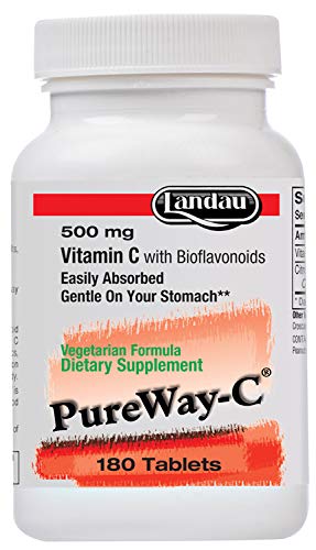 Landau Kosher PureWay-C 500 mg Vitamin C with Bioflavonoids - 180 Tablets -  LN-93462