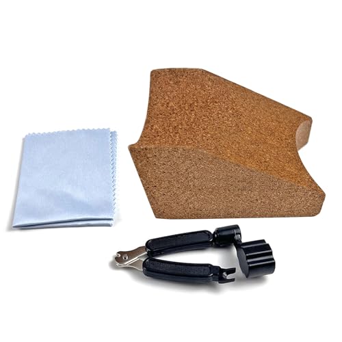 Soporte de cuello antideslizante para guitarra, ukelele, violín, banjos