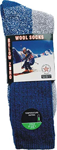 Diamond Star Merino Wool Socks - 6 Pairs Thermal Socks for Cold Weather, Men & Women3