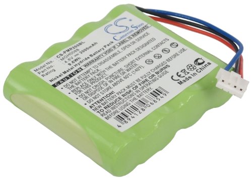 Cameron Sino New Replacement Battery Fit for TOPCARD PMR 200, PMR200(2000mAh/9.6Wh)