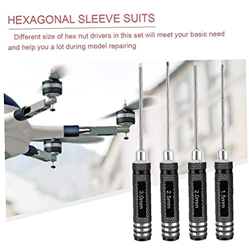 4 STKS Hex Schroef Driver Set Kit H1.5 2.0 2.5 3.0mm Zeskant Schroevendraaier Zwaard RC Reparatie Gereedschap Kit voor… - Image 5