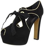 moschino cheap & chic i love love ??????  Moschino Cheap and Chic Damen Dorothea, Schwarz/Braun/Senf/Grün/Hautfarben, 42 EU