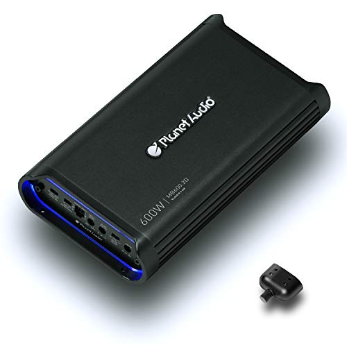 Planet Audio MB600.2D 2 Channel Class D Car Amplifier - 600 Watts, 2 Ohm Stable, Digital, Full Range, Mosfet Power Supply, Great for Speakers and Subwoofers by Planet Audio - Used condition - US$94.24