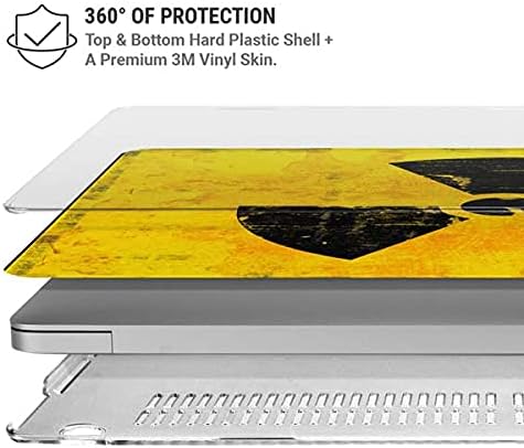 Skinit Case + Skin Compatible with MacBook Air 13in M1 (2021) Originally Designed Radioactivity Large Design