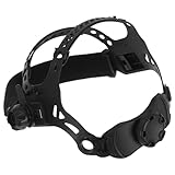 Homoyoyo Verstellbares Kopfband für Schweißerhelm mit Variabler Spannung Rundem Doppelstütz...