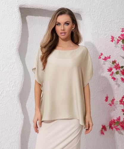 Soft Cape Shwal Wraps for Women Sheer Top Capelets Cover-Up Casual Swimwear Coverup for Summer Bikini4