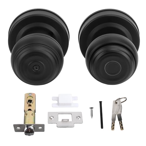 Hilitand Smart Fingerprint Door Knob with App Control, Key Backup, for Residential Doors