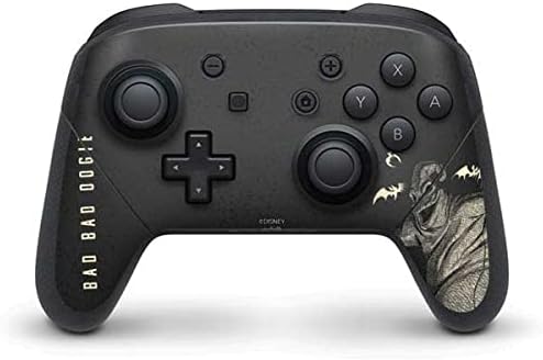 Skinit Decal Gaming Skin Compatible with Nintendo Switch Pro Controller - Officially Licensed Disney The Nightmare Before Christmas Jack on Spiral Hill Art Design