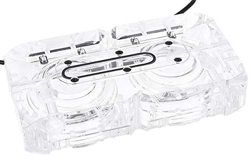 Alphacool 13312 Eisdecke D5 Dual plexi top Water Cooling Pumps