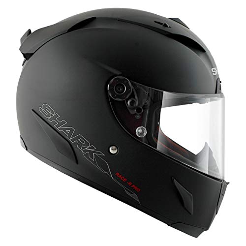 Image of SHARK Race-R Pro Blank MAT KMA Motorcycle Helmet, Black, Size L