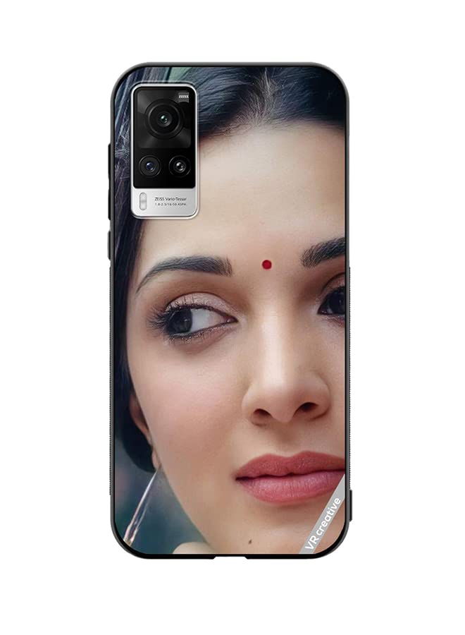 VR Creative Protective Case Cover For Vivo X60 Pro Bollywood Actress Kiara Advani Design Multicolour