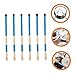 ERINGOGO Musical Instrument Accessories 3 Pair Drum Brush Set Smooth Surface for Jazz Drums