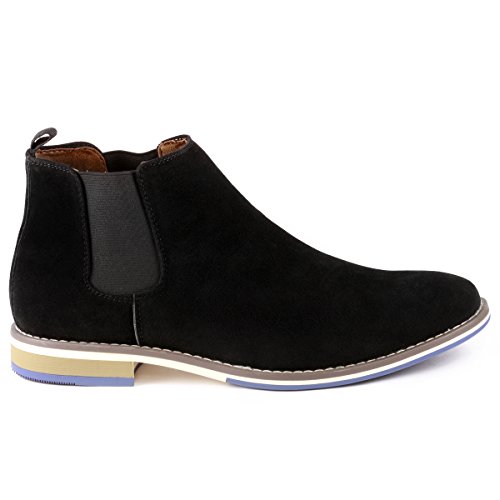 Image of Metrocharm MC130 Men's Formal Dress Casual Ankle Chelsea Boot