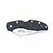GANZO FIREBIRD F759M Anti-Slip Handle Scales Steel Back Lock Folding Tactical Survival Pocket Knife EDC Tool Blade with Clip (Black)…