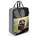 Real Cute Baby Owls Shoe Bags for Travel Water-Resistant Shoes Pouch with Handle Fashion Shoe Organizer with Zipper Closure Portable Sneaker Carrier for Men & Women Daily Use
