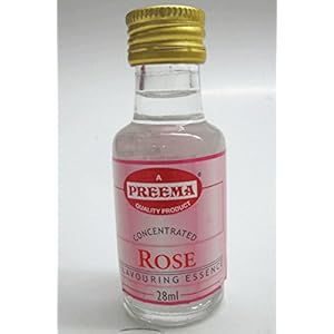 Rose Food Smaakstof Essence Preema 28ml Fles
