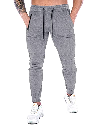 Coofandy Men Jogging Sweatpants Slim Fit Gym Fitness Workout Squat Pants Exercise #TOP9