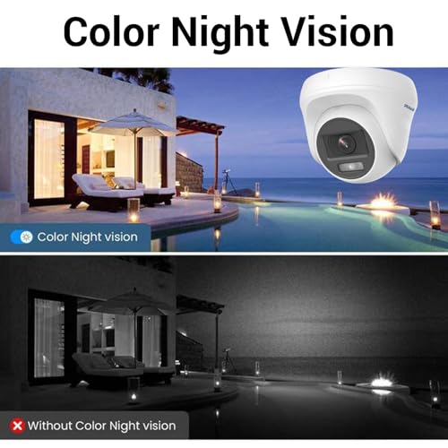 Image of PRAMA PT-HTD70F0E-WPF(M) 2MP Fixed Turret Ranginview Camera with Audio | Included PVC Stickers