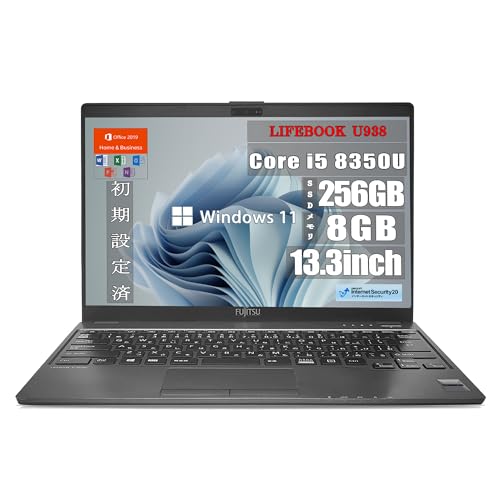 Amazon.co.jp: 【整備済み品】 富士通 ノートパソコン LIFEBOOK U938 