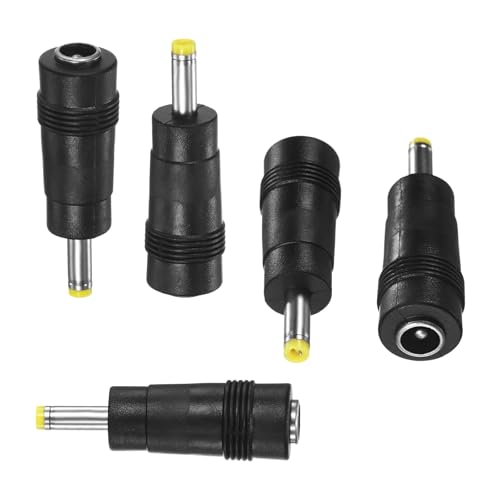 M METERXITY Adaptador DC Power 5.5x2.1mm Hembra a 4.0x1.7mm Macho 5 Piezas miniatura 1