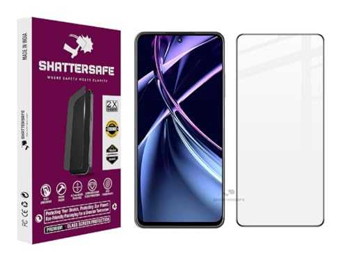 Image of Oleophobic Tempered Glass Screen Protector Compatible For Realme Narzo N55 / C55 [Pack of 1]. Edge To Edge Full Screen Protection With Easy Installation Kit & Case Friendly Fit.