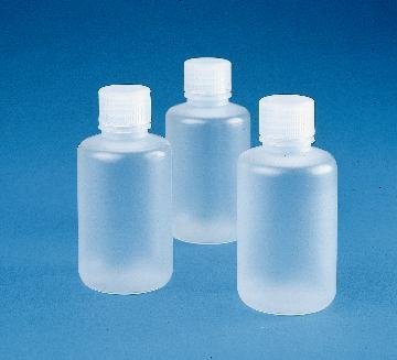 209170-1 L (33.8 oz.) - Leak-Resistant Bottles, Polypropylene, Narrow Mouth, Wheaton - Case of 24