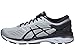 ASICS Mens Gel-Kayano 24 Running Shoe, Silver/Black/Mid Grey, 10.5 Medium US