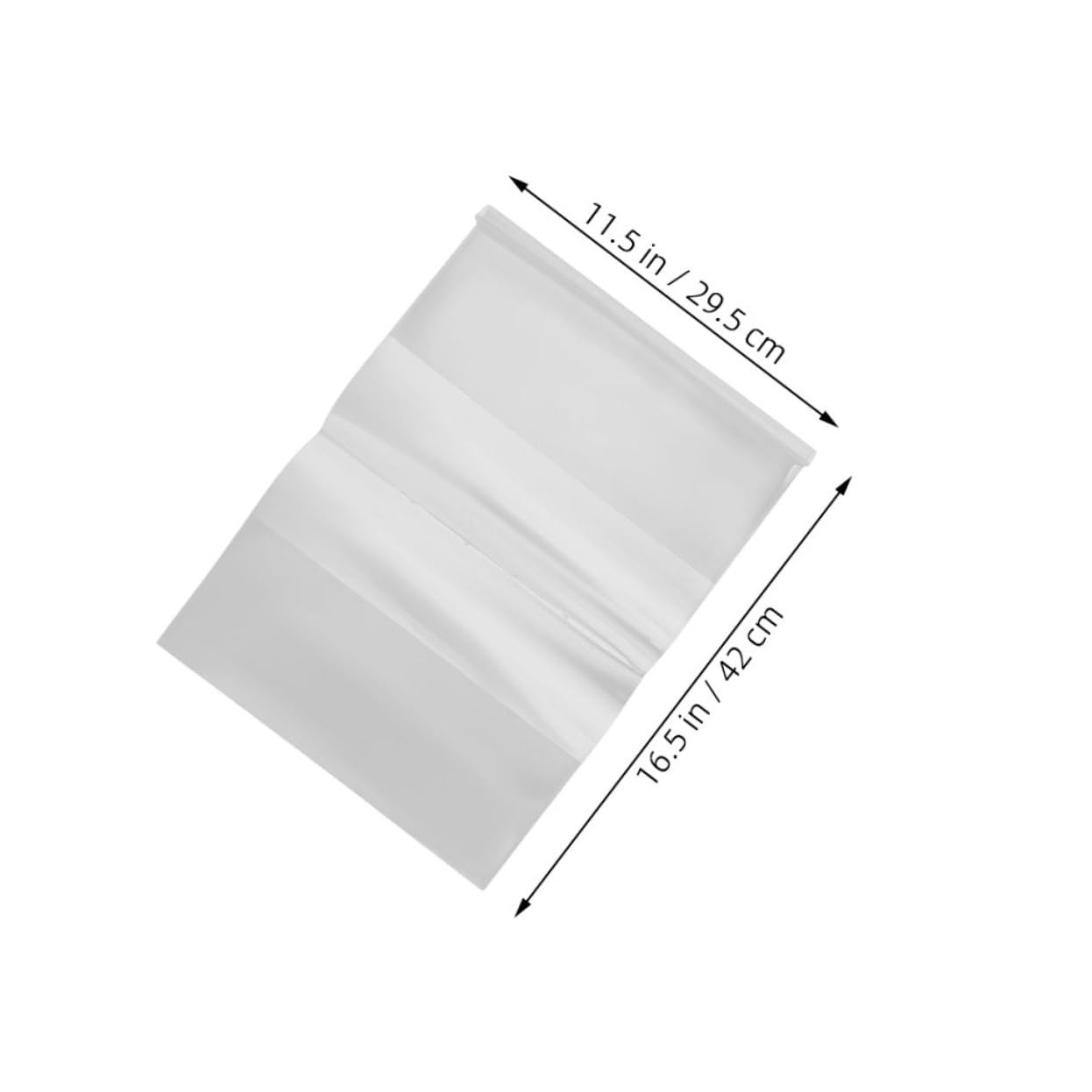 OSALADI 40 Piezas Unidades Funda Libros y Planificadores Transparente de Plástico Resistente Polvo y Arañazos Reutilizable para y Cuadernos