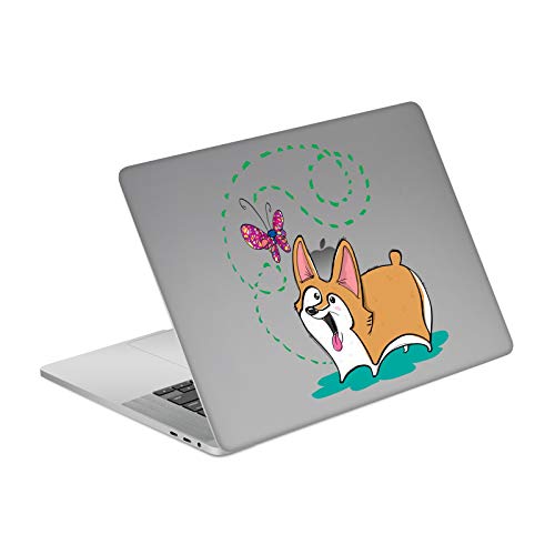 Autocollant vinyle chien Corgi et skin de protection MacBook Pro 16 A2141