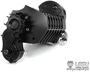 Lesu 3Grade Gear Box B Transmission Transfer Case 1/14 Rc Tmy Tractor Truck