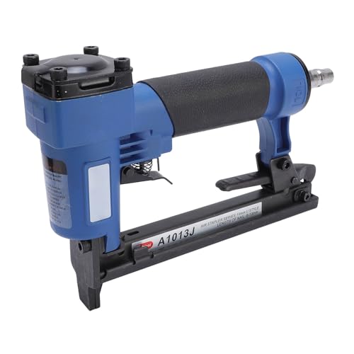 Pneumatic Brad Nailer, 20 GA, Air Brad Nail Gun, 1/4 to 1/2in Nails Air Staple Gun for Carpentry, DIY Project, Woodworking (NOT Include Nails/Staples)