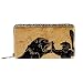 Produktbild Damen Geldbörse mit Reißverschluss und Handy, Clutch, Reisetasche, Kartenhalter, Organizer, Handgelenke, Hercules First Labor