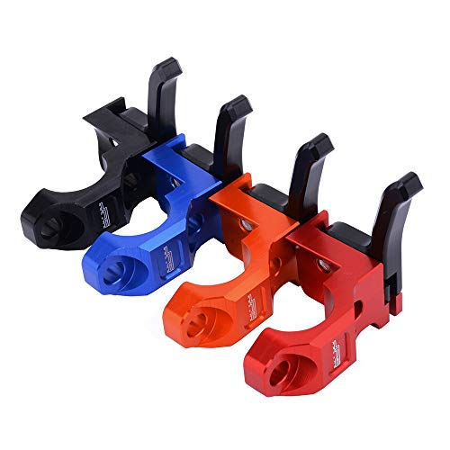 Abrazadera de barra con palanca giratoria AnXin mecanizada para motos XR KDX KLX DRZ azul 6