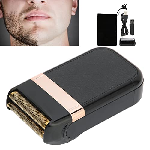 Rasoir électrique professionnel pour coiffeur à double feuille dorée - 6